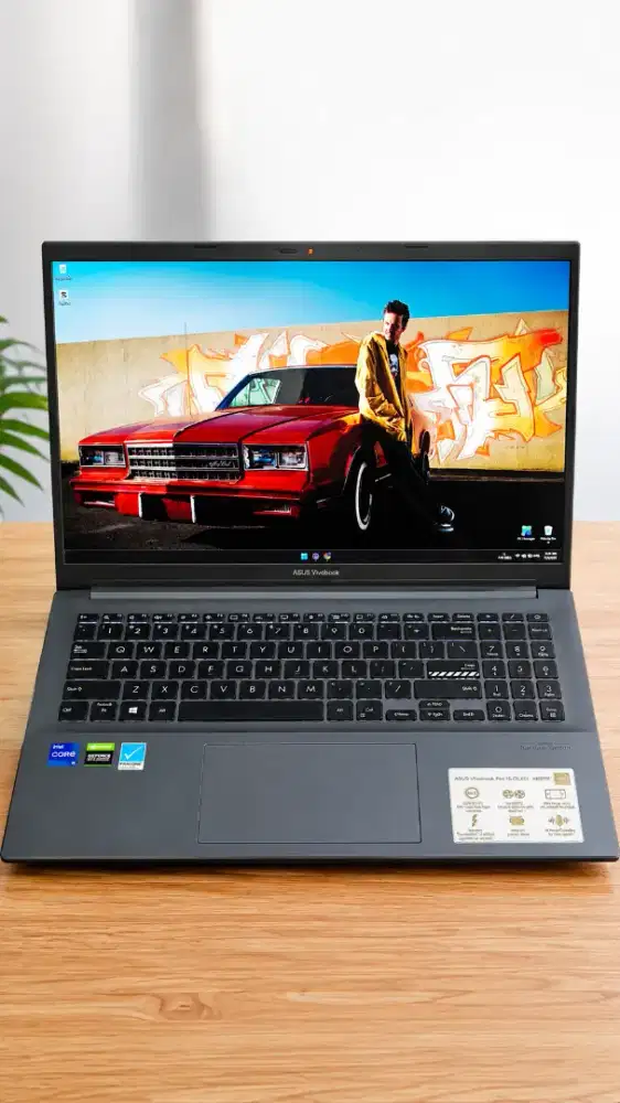 Laptop Gaming /editing Asus Vivobook 15 pro OLED RTX 3050 16/512 mulus