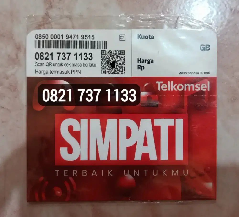 Kartu Telkomsel 11 Digit 11 digit Nomor Cantik Kuota 3 GB