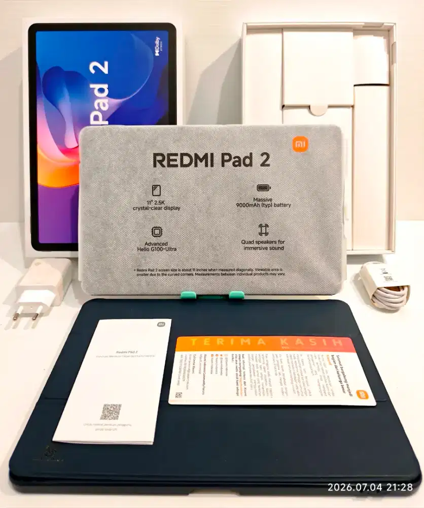 Xiaomi Redmi Pad 2 4/128 Gb Ex Review Garansi On April 2027 imbs TT