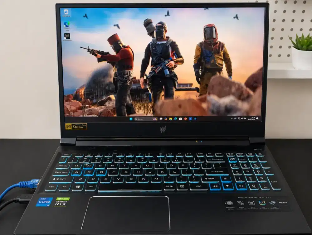 Jual Acer Predator Helios 300 i7-11800H RTX 3070 8GB RAM 16GB Mulus