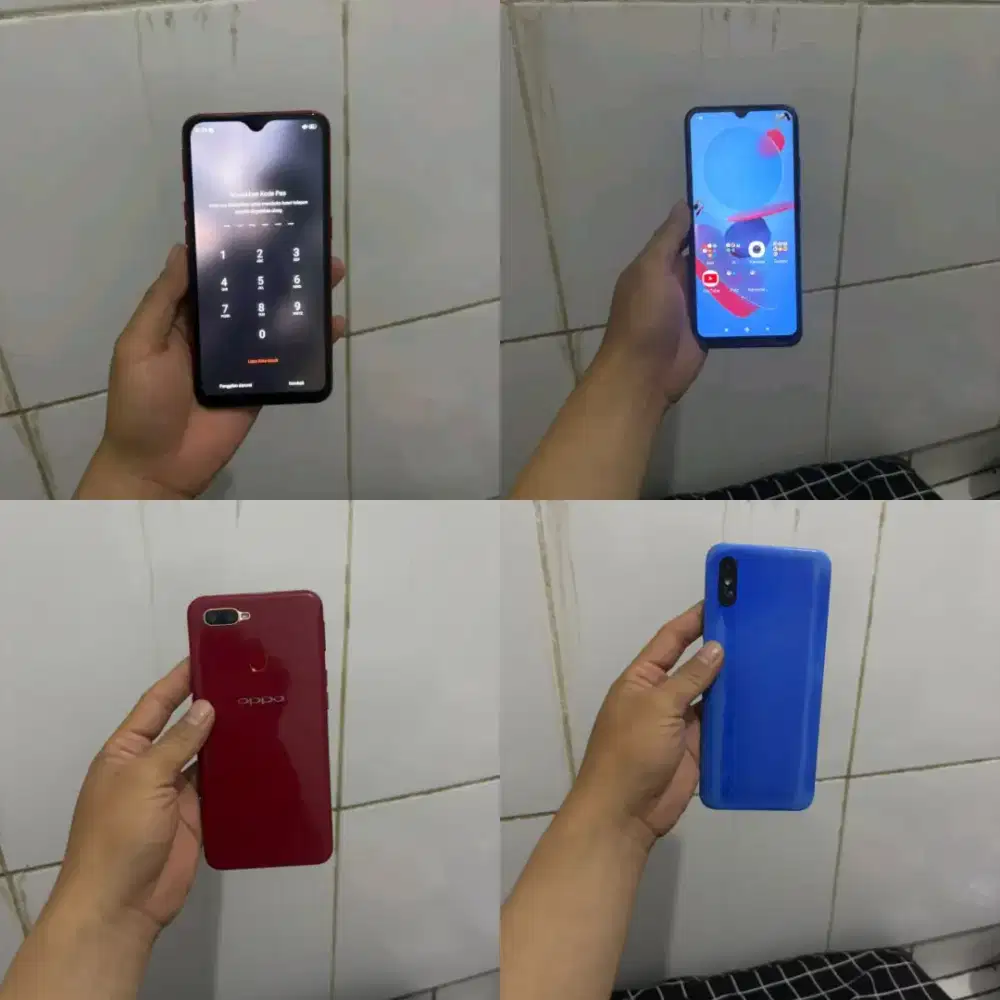 Oppo a5s dan redmi 9a