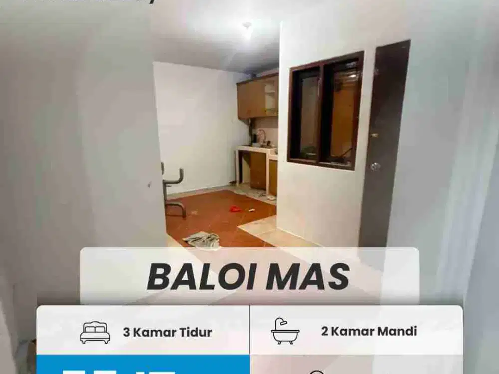 DISEWAKAN RUMAH BALOI MAS, BATAM