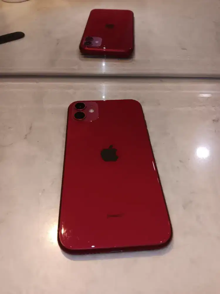 Jual cepat iphone 11 64 gb ex inter Fullset No minus
