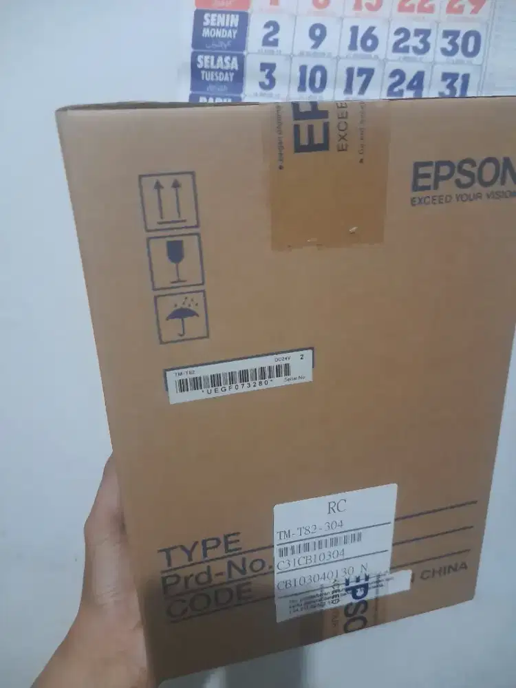 TM T82 not TM T82X printer thermal Epson BARU 100%