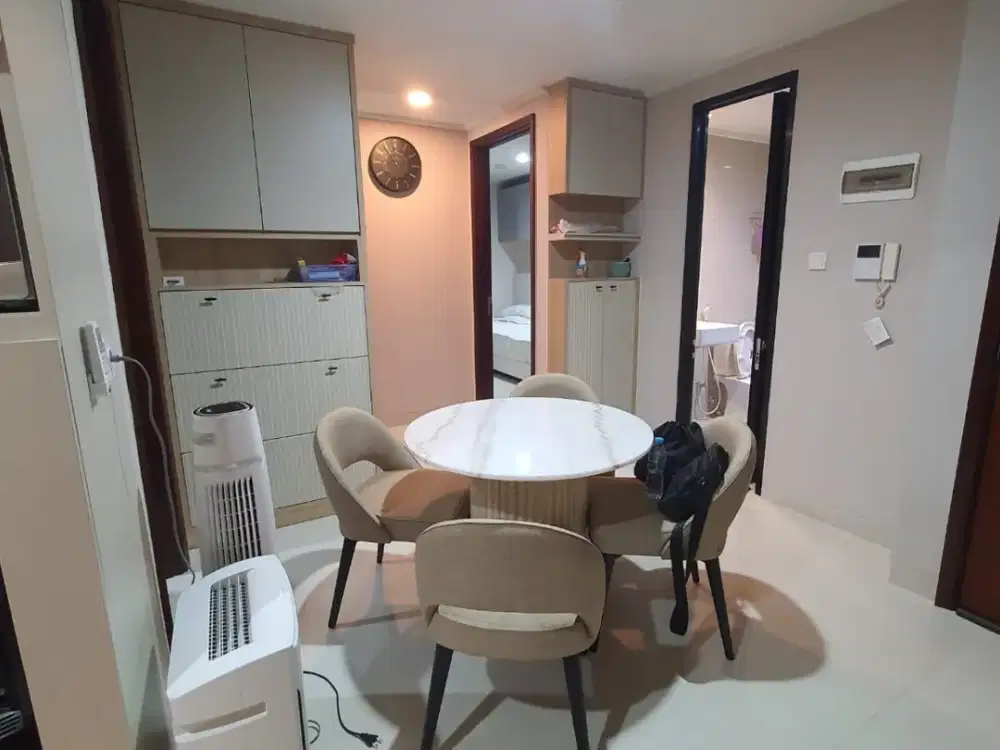 Jual Cepat Apartemen Green Sedayu Cengkareng Jakarta Barat - 3BR Fully Furnished, Nice interior