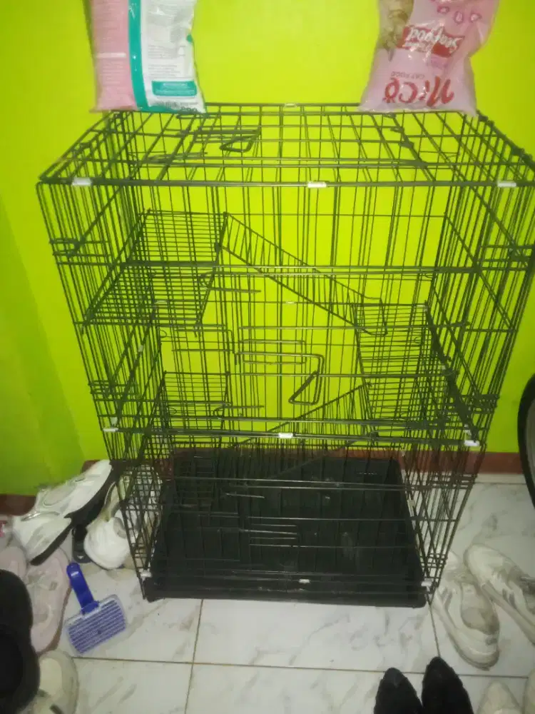 Jual kandang kucing 3 tingkat