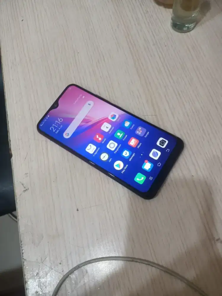 Vivo y12i ram 3/32 mlus normal semua nya msh original semua hp cas