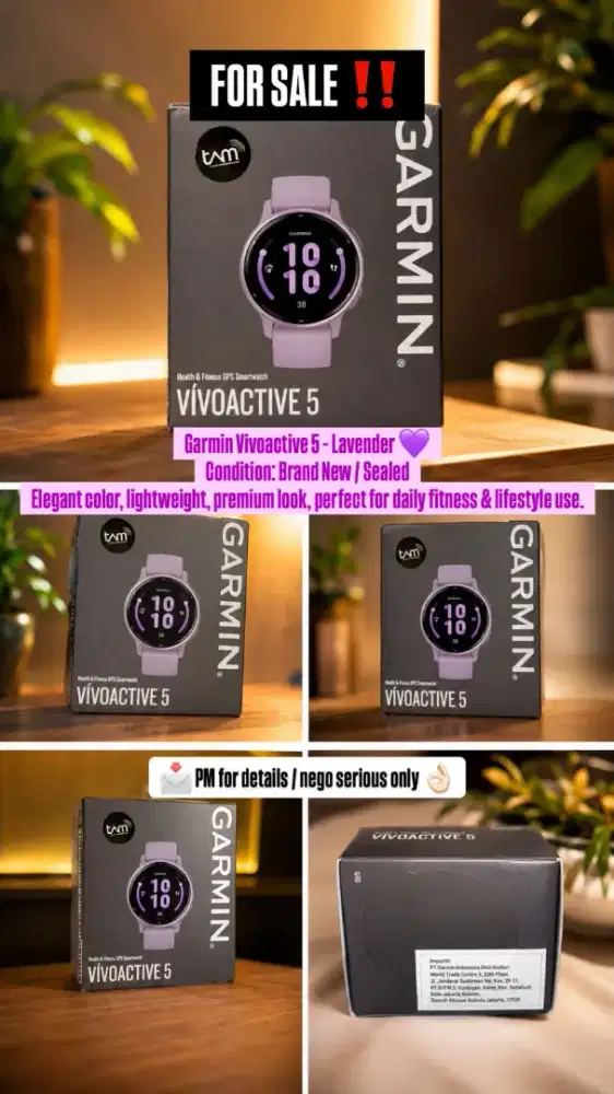 Garmin Vivoactive 5 Orchid