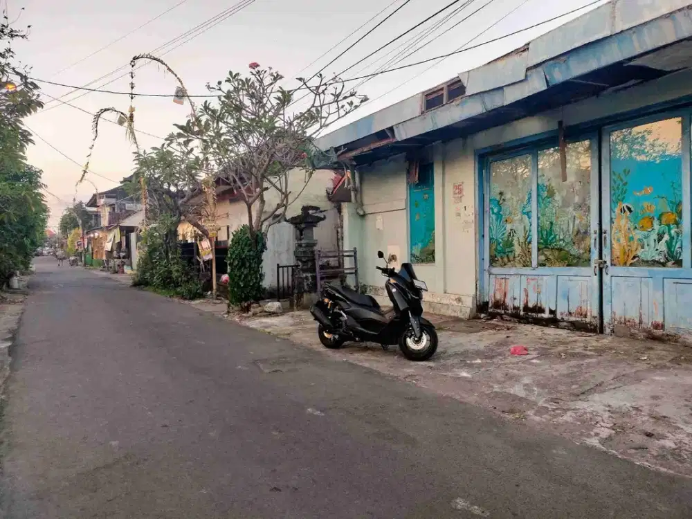 Di jual tanah saja isi bangunan gak di hitung jalan surapati Denpasar