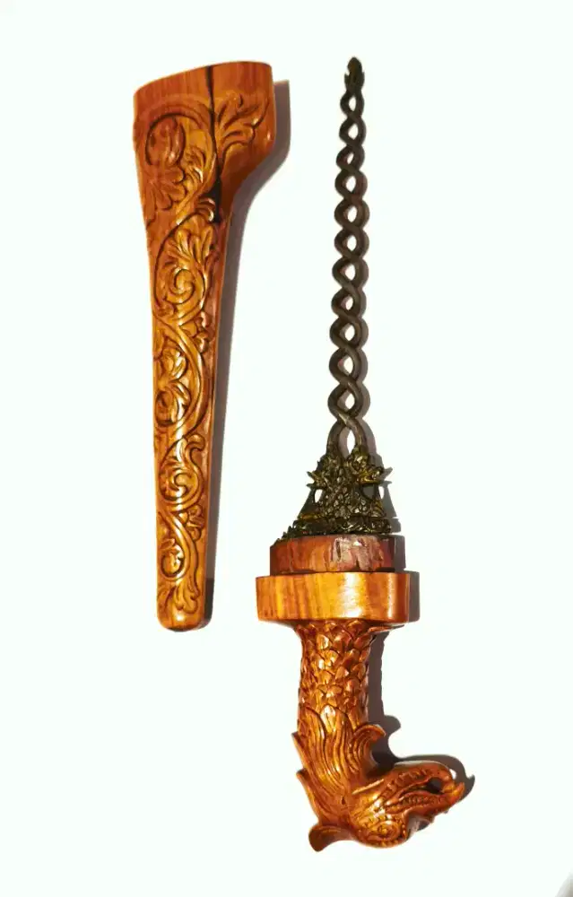 Pusaka antik langka unik kuno ampuh heirloom keris Nogo temanten