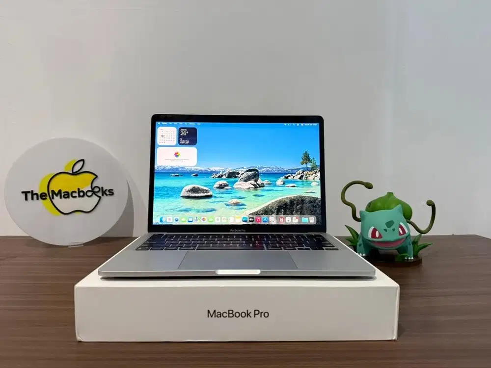 Macbook Pro M1 2020 Touchbar Silver Ram 8gb Ssd 256gb 13 inch Fullset