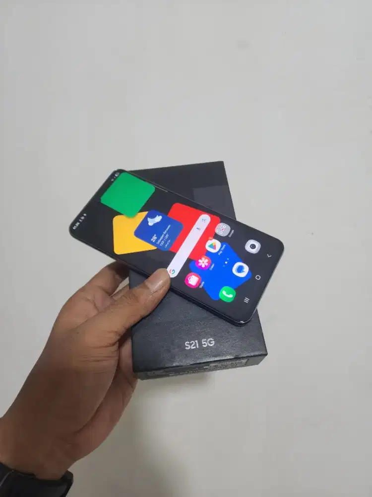 Samsung s21 5g 8/256gb sein fullset mulus no minus
