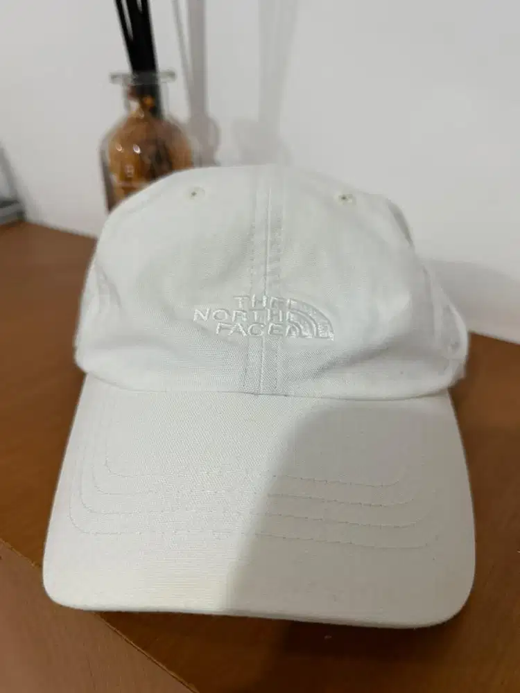 Topi The North Face Asli Putih