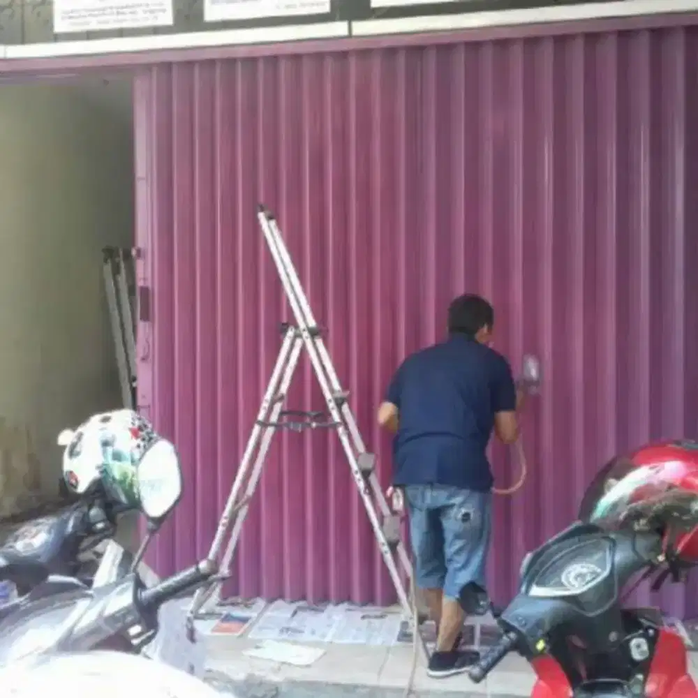 Tukang pasang service rolling door folding gate murah