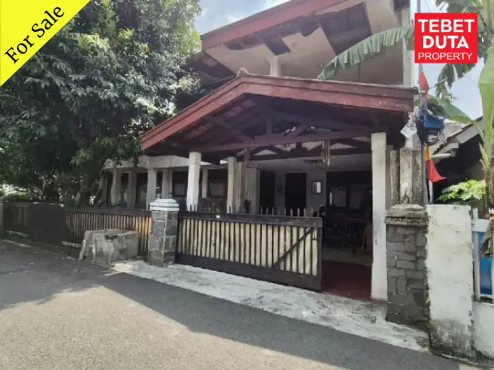 Dijual Cepat Rumah Tebet Timur Lokasi Strategis Nyaman Jalan 2 Mobil