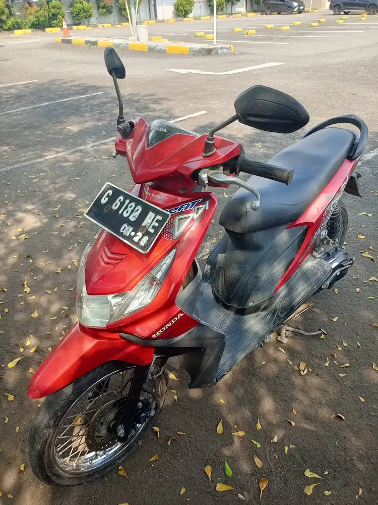 Honda Beat Karbu 2011 Tipe SW Orisinil Bawaan Pabrik Pajak off