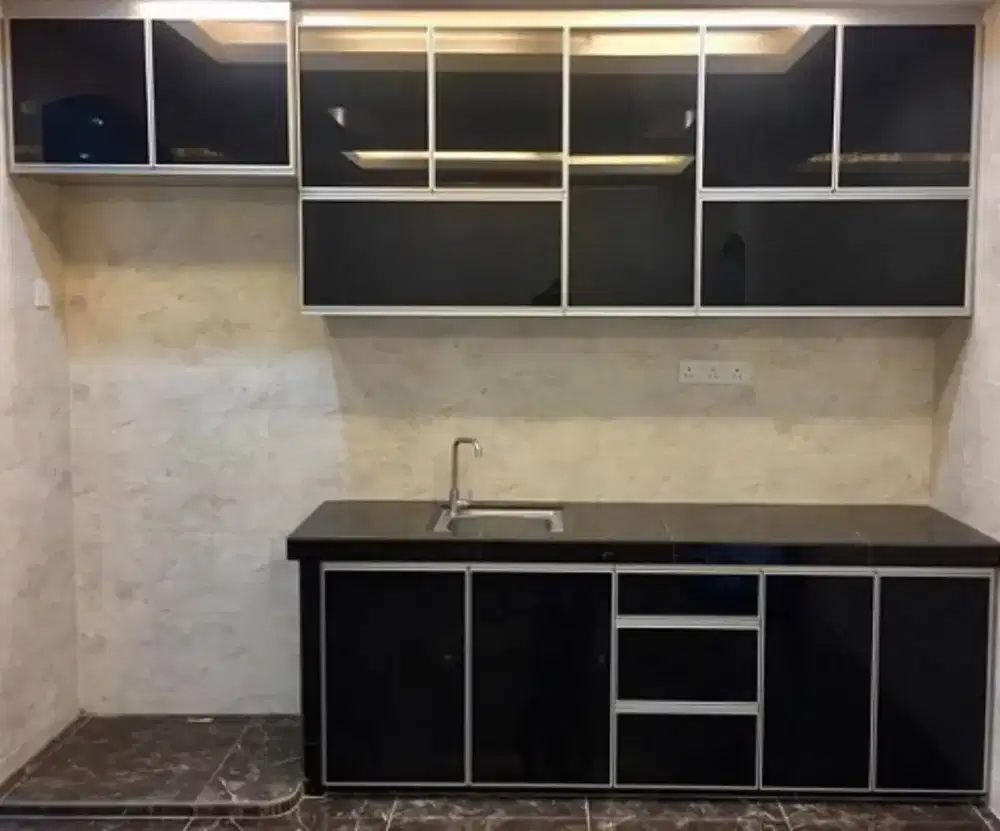 KITCHEN SET, WARDROBE DLL FULL ALUMINIUM