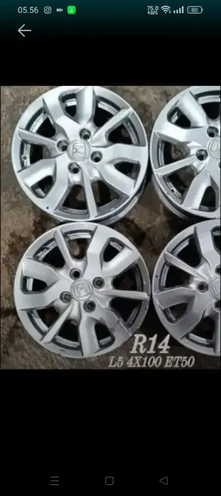 4 velg brio original mulus