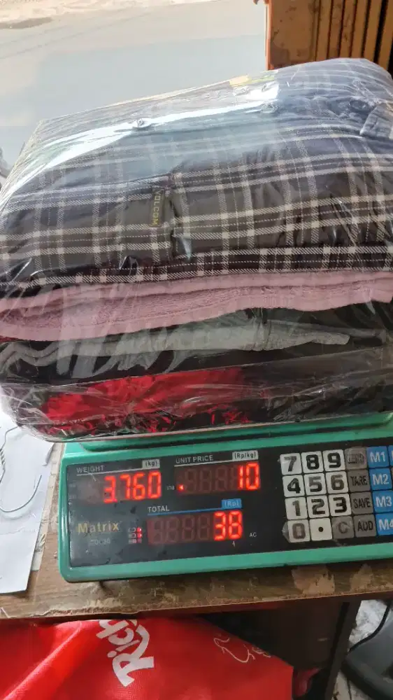 bisa setrika uap dan packing