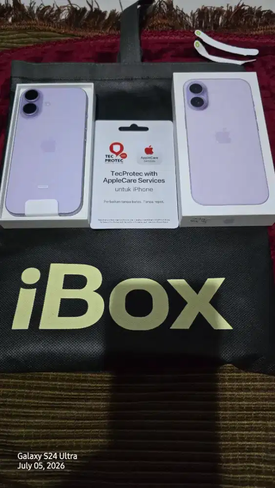 Jual Iphone 17 256. Resmi ibox grnsi apple care 12 bln. Baru buka dus