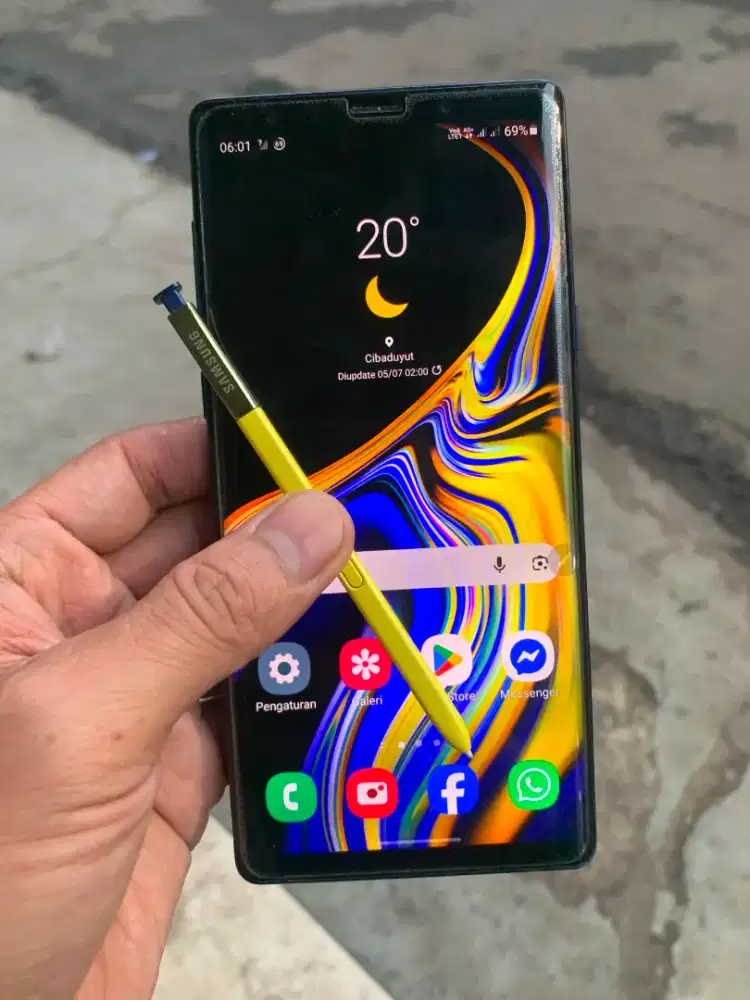Samsung note 9 6/128