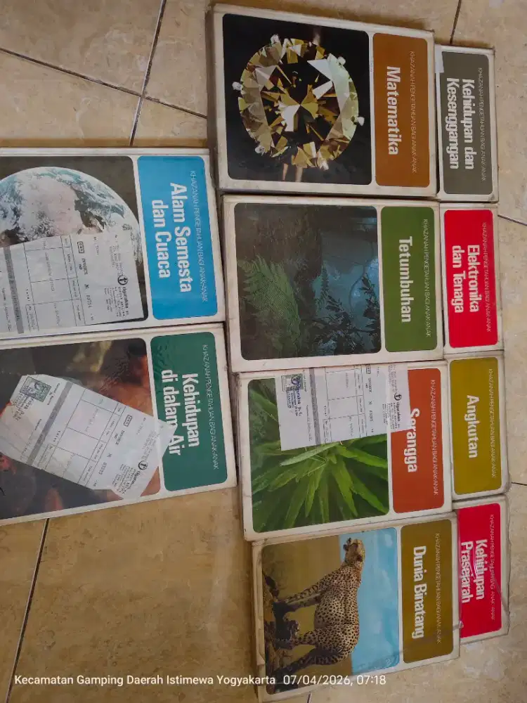 Buku pengetahuan anak anak terbitan Tigaraksa