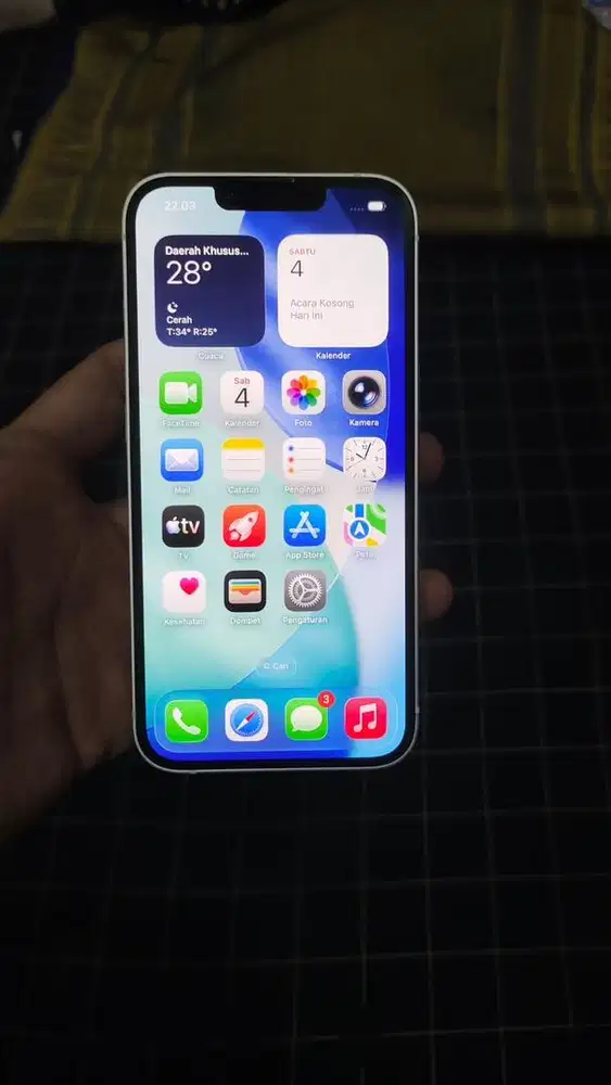 IPHONE 13 128GB STARLIGHT INTER ALL OPERATOR LIKE NEW FULLSET LIKE NEW