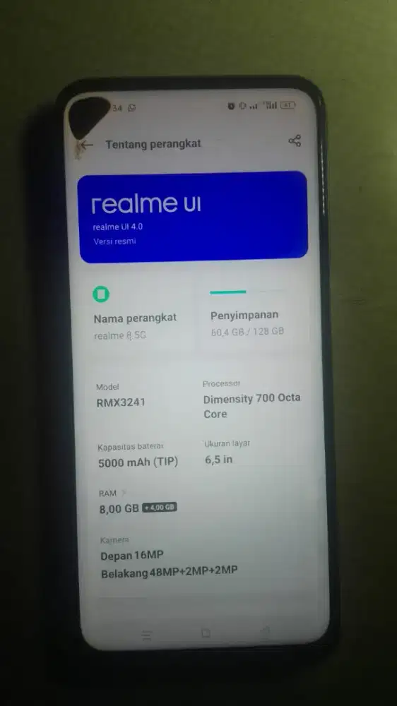REALME 8 5G 8/128 GB