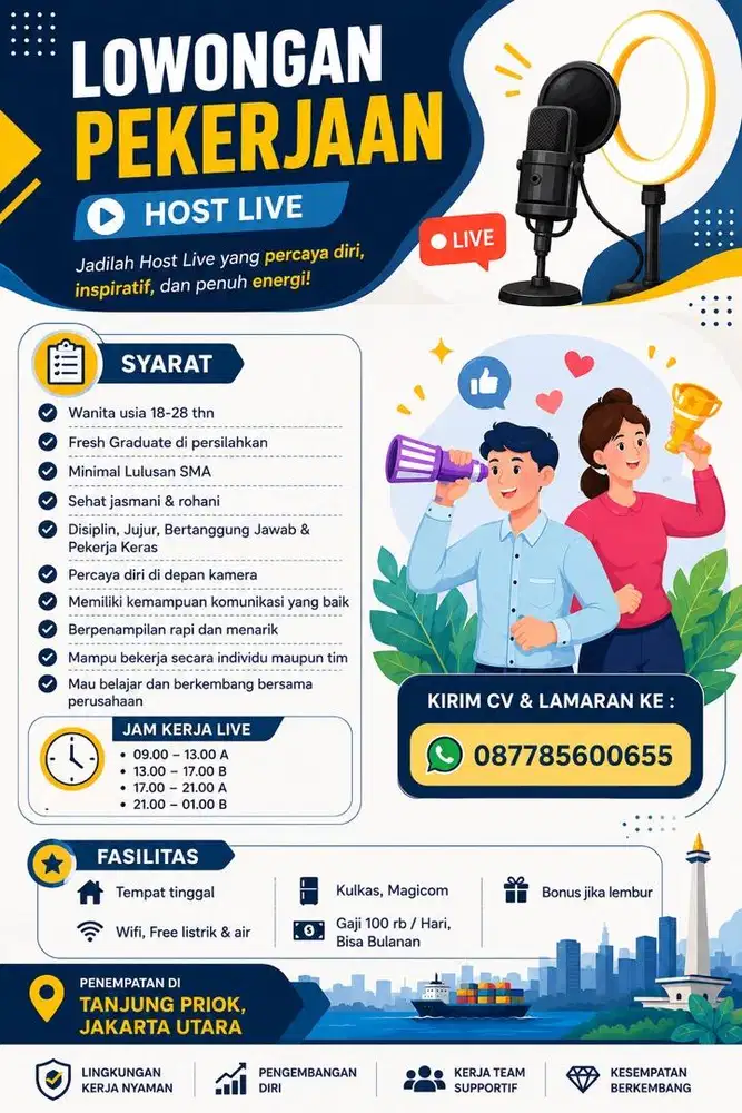 HOST LIVE DAPAT MESS