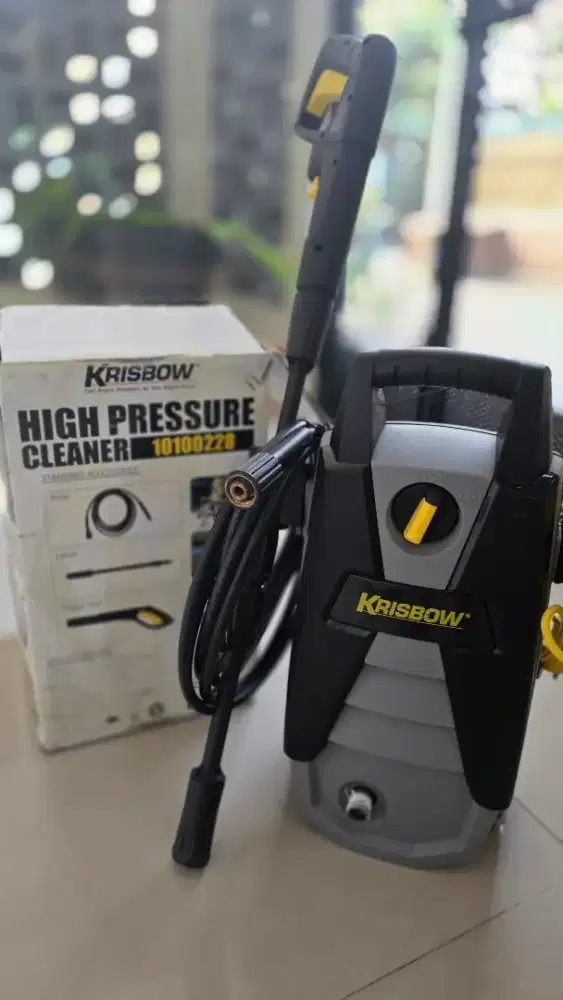 Jual Krisbow High Pressure Cleaner 100 Bar – Mesin Cuci Steam Rumahan