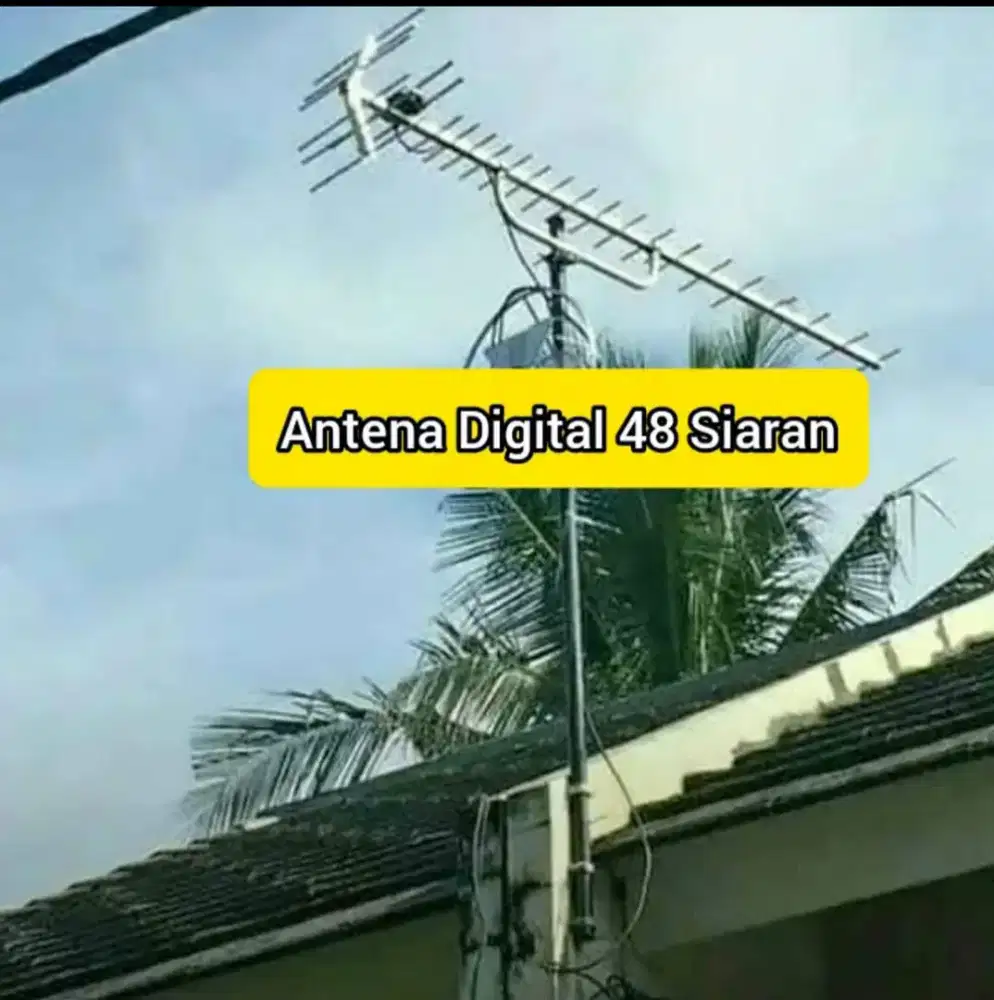 Ahli Pasang Antena TV Siaran Bola TVRI Digital