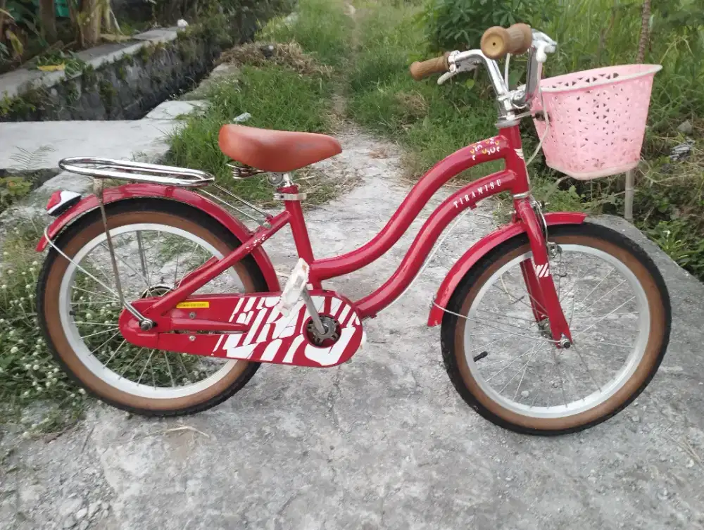 Sepeda ukuran 18inc siap gowes ELEMENT TIRAMISU