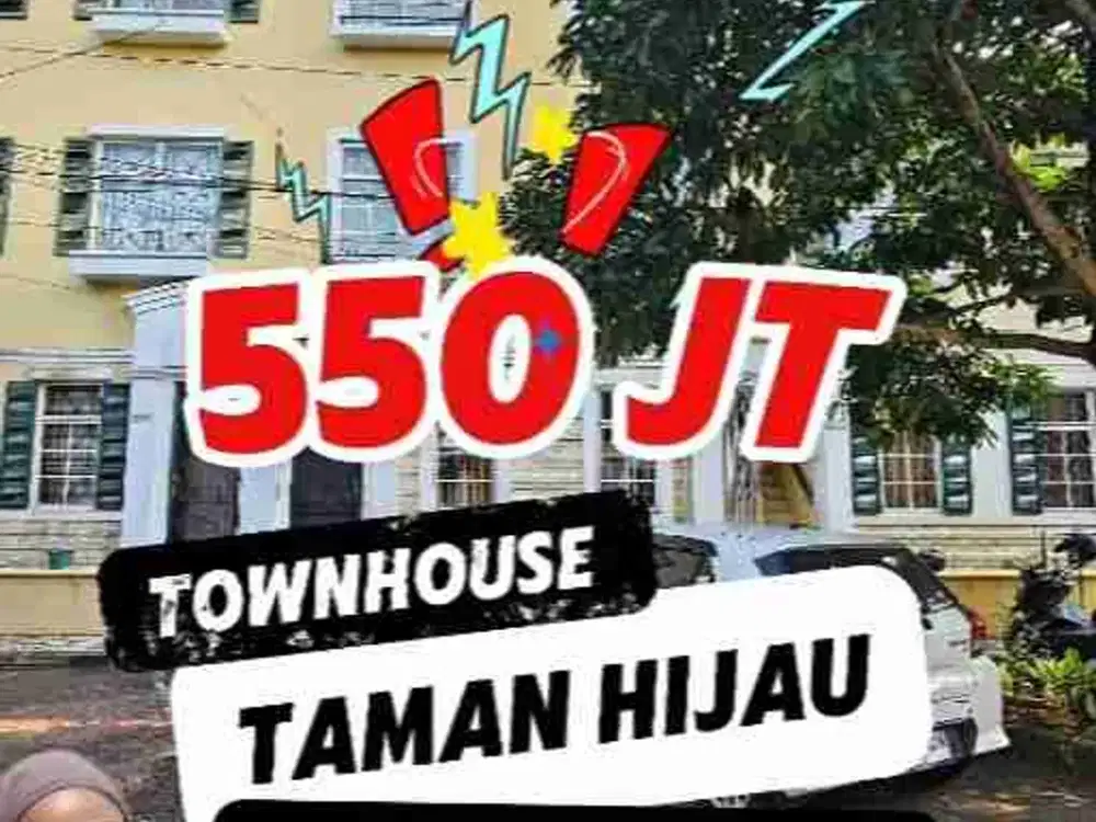 dijual murah townhouse taman hijau lippo karawaci