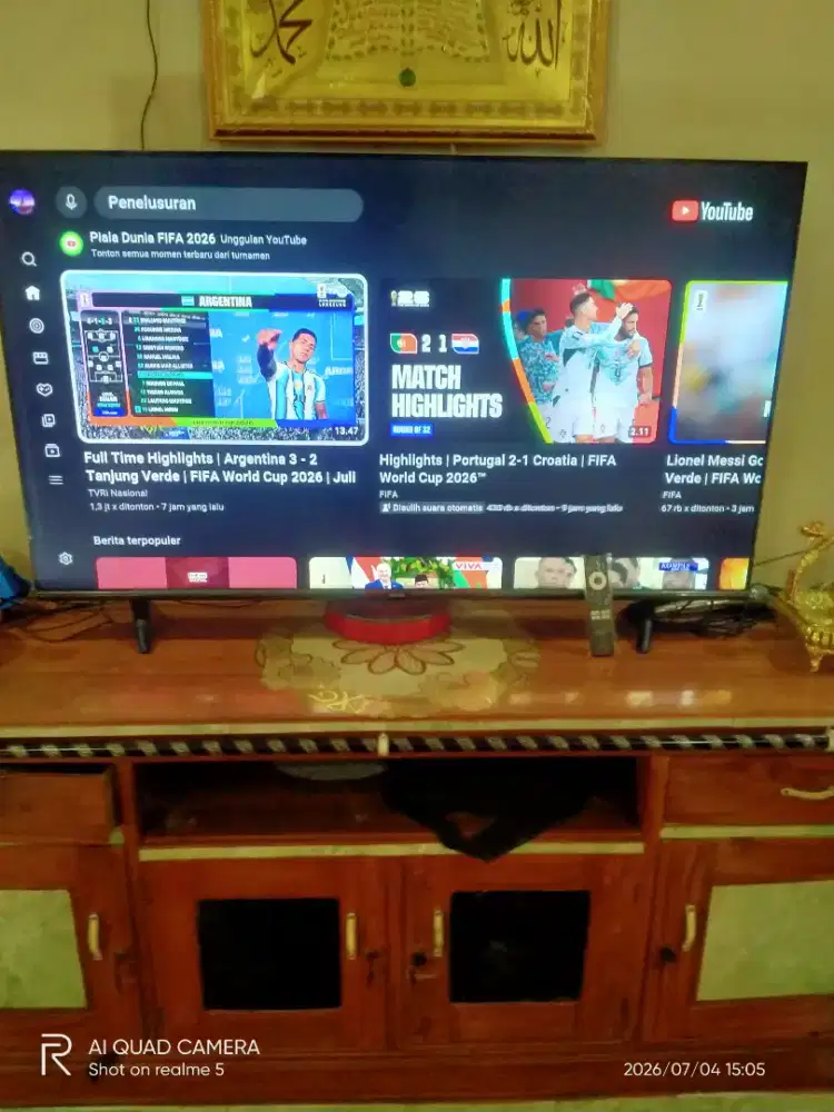 TV Android 55Coccaa lkp dos mulus no minus.PAS