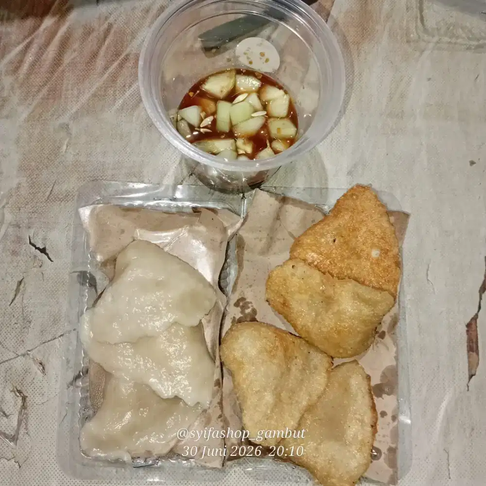 pempek kapal selam khas palembang