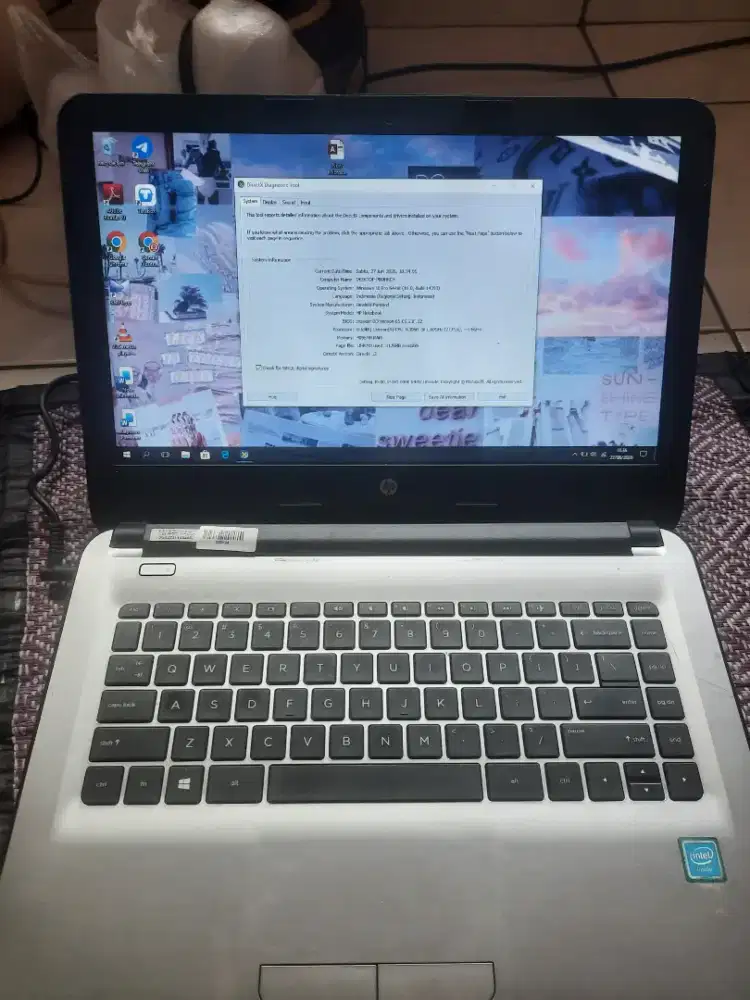 Hp n3060 ram 4 ssd 128