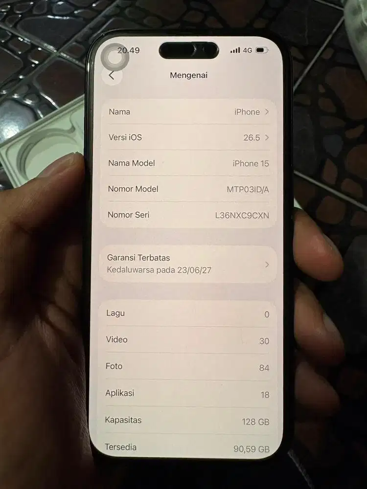 Iphone 15 128 ibox black