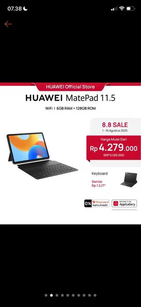 Huawei MatePad 11.5 sec mulus