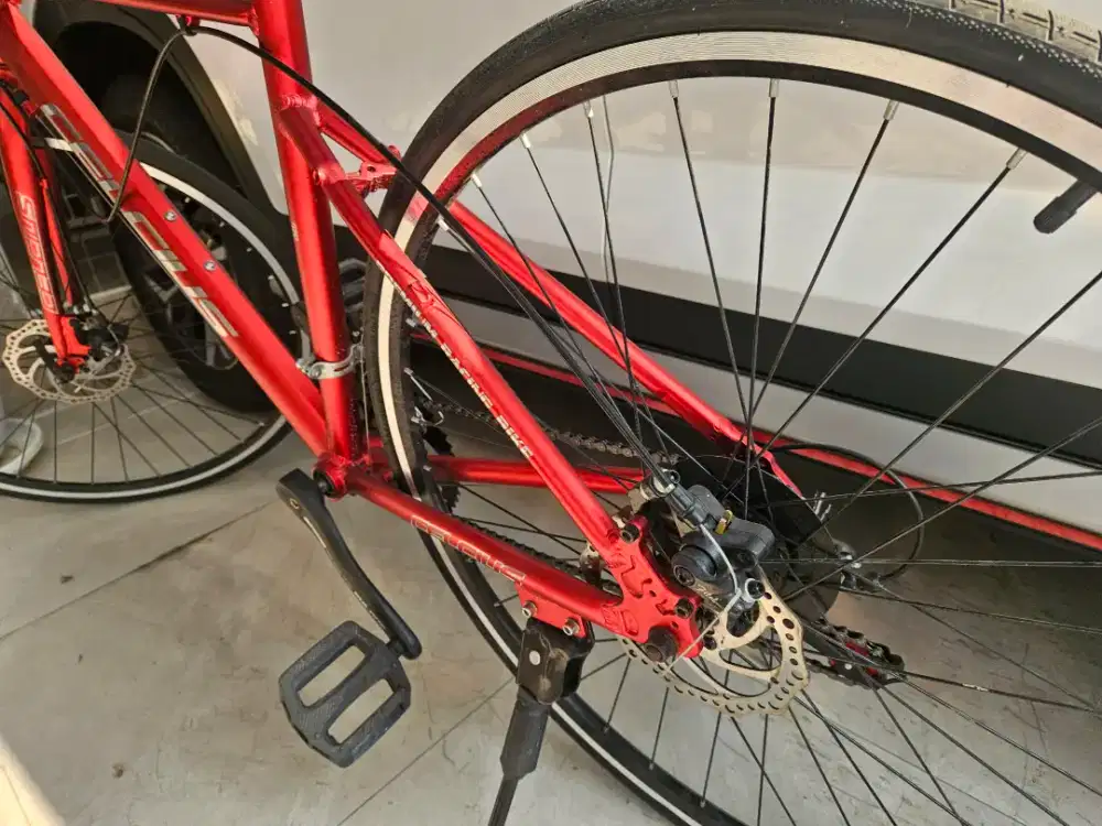 DIJUAL SEPEDA ROADBIKE 700c CELCIUS LUXE FRAME ALLOY