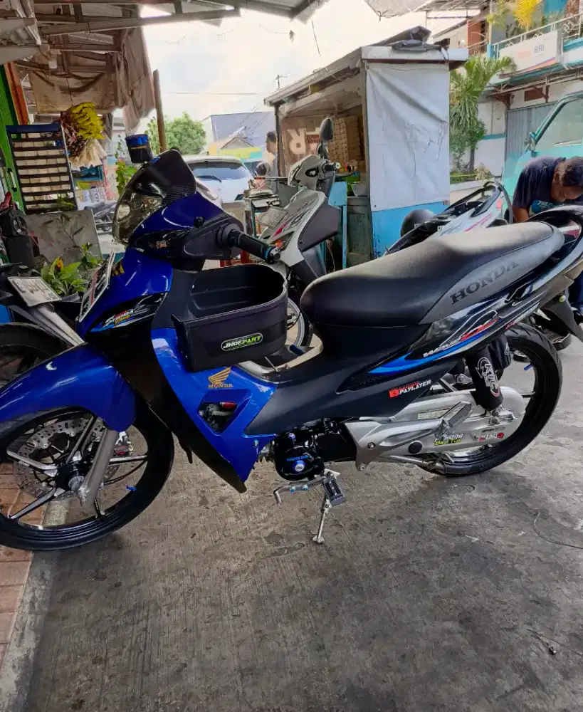 Supra fit ex 2008 lengkap modifikasi
