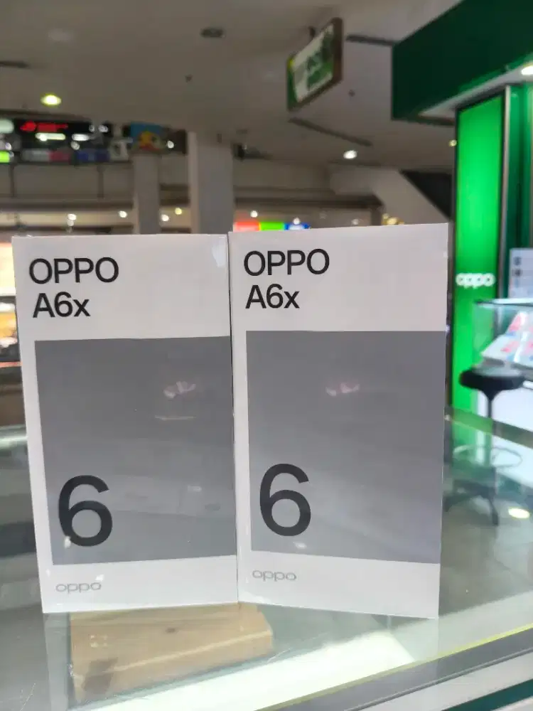 Oppo A6X new garansi resmi 6/256gb