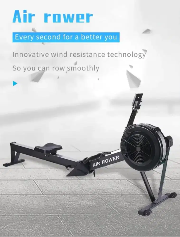 Air Rower Dhz Commercial Grade Rowing Machine Cardio