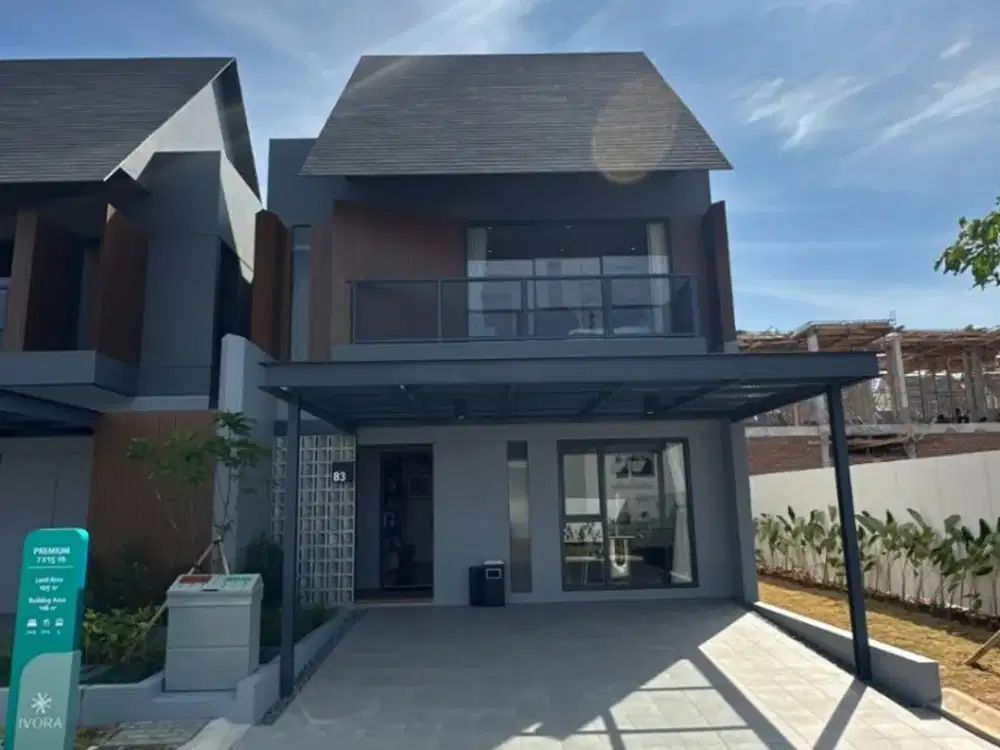 Rumah Baru Modern Minimalis di Cluster Ivora Summarecon Bandung
