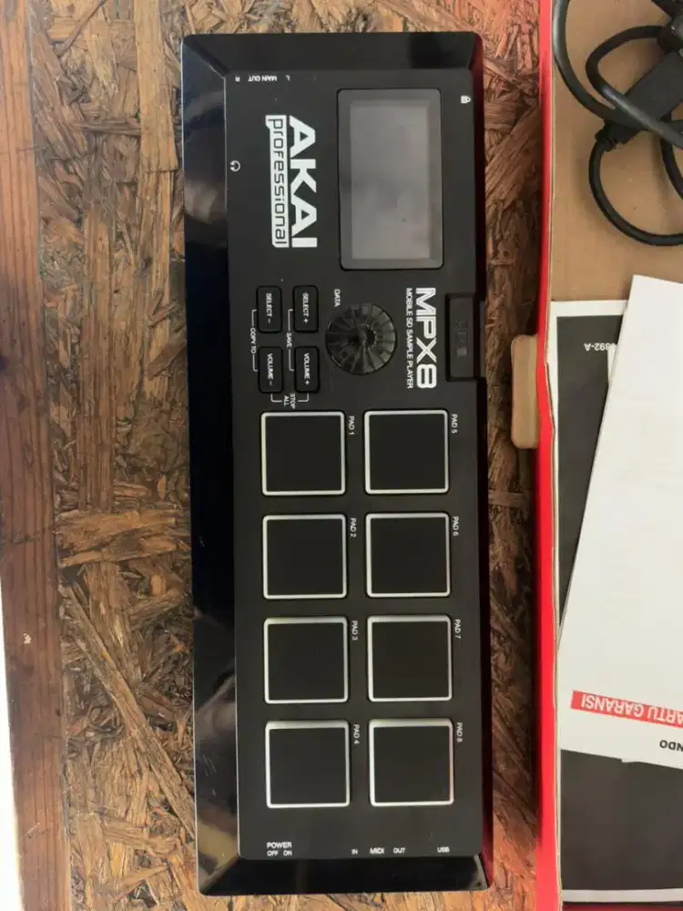 Akai MPX8 Pad Dtx Samplibg Pad