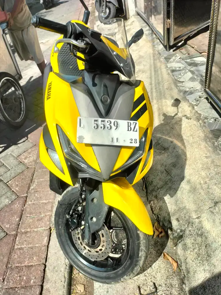 Yamaha aerox 155 CC 2018 tgn 1 ors mesin hls PJK aman lkp siap pakai