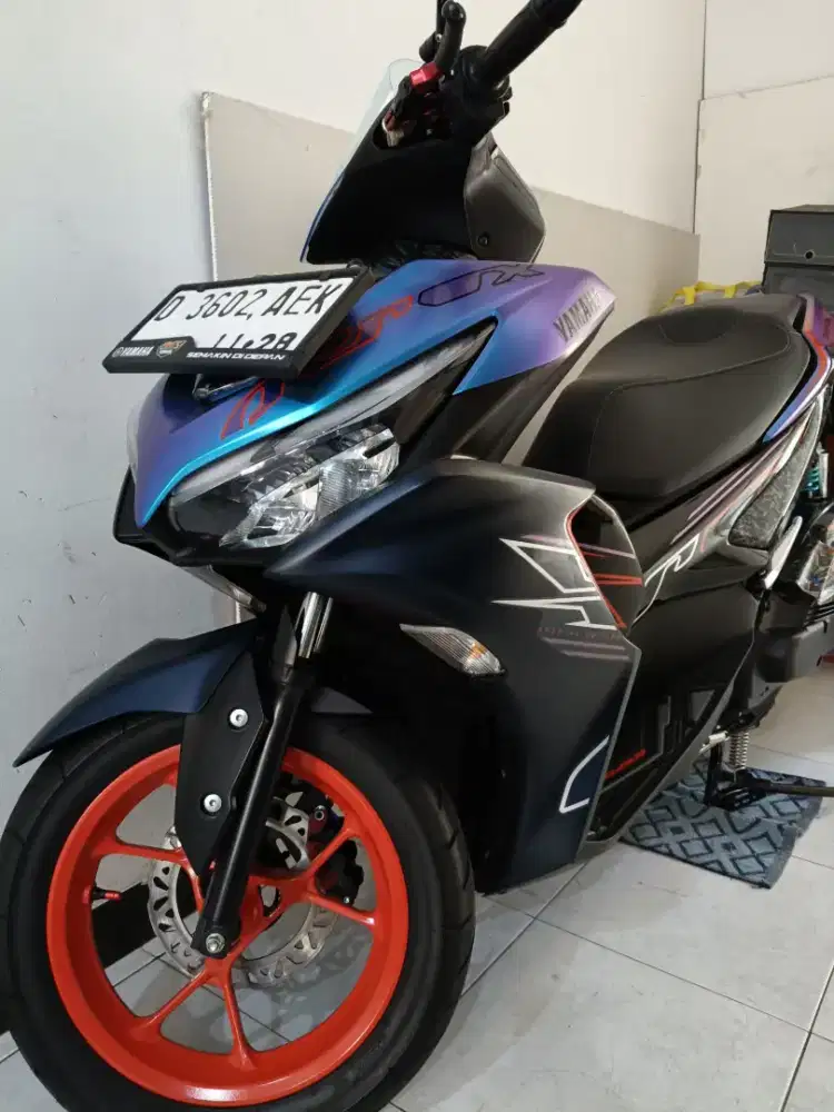 Aerox Cybercity 2023 akhir 99.99% mulus full variasi