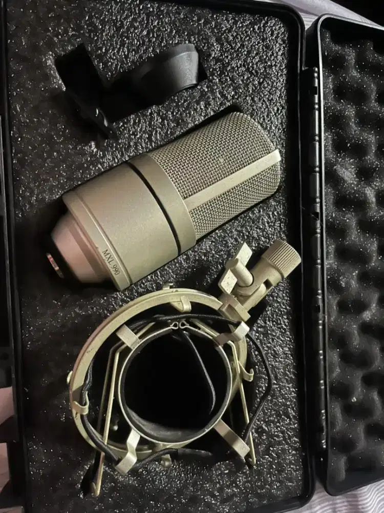 Microphone Condenser MXL 990 pic podcast Recording Condensor