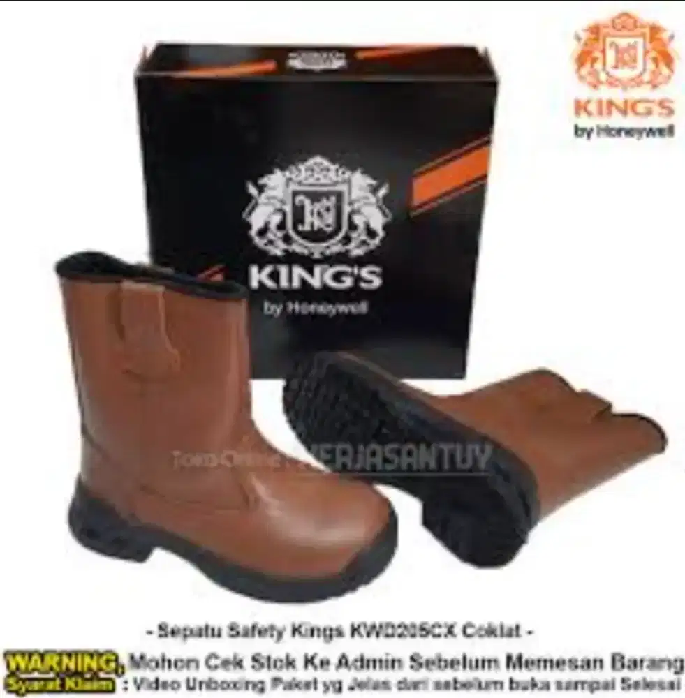 Sepatu boots king's by honeywell
