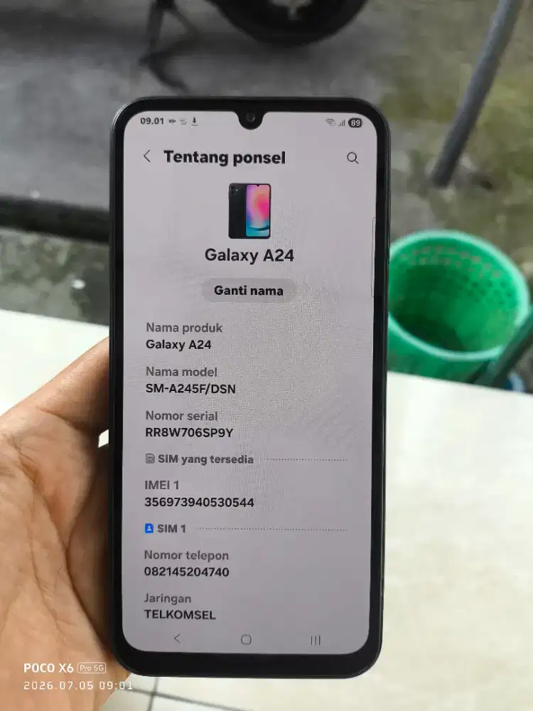Samsung A24 ram 8/128