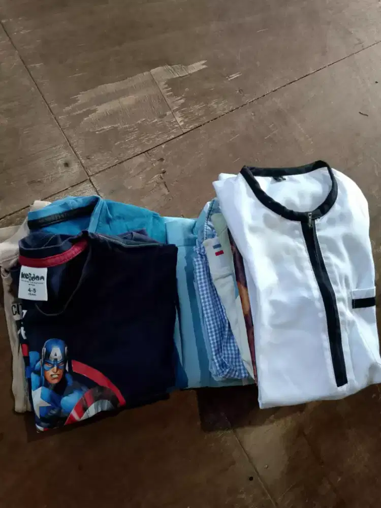 baju sett anak umur 4 tahun
